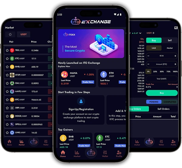 ITOEX cryptocurrency exchange platform