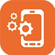 Mobile content optimization icon