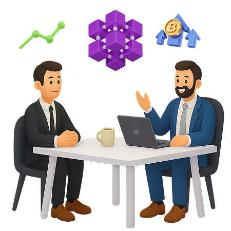 consulting on blockchain development banner