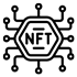 NFT inventory and metadata management icon
