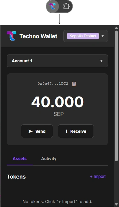 Techno Wallet Solutions Illustration