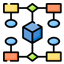 Network Flow and State Sync Icon