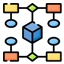 Network Flow and State Sync Icon