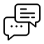 Unified customer conversations icon