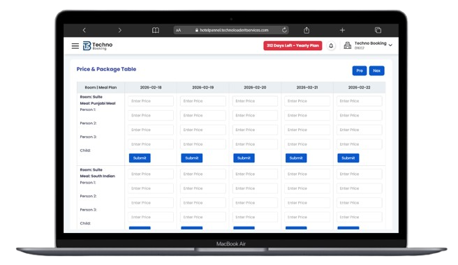 OTA travel booking platform banner