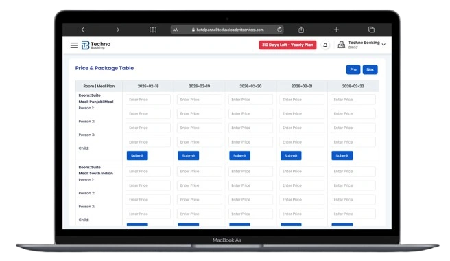 OTA travel booking platform banner
