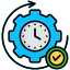 Real-time trading state management icon