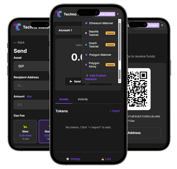 Techno Wallet highlights Image