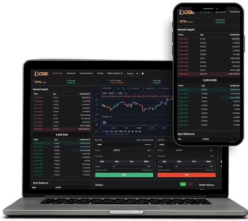 Crypto exchange Admin Features