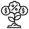 custom Automated Market Maker (AMM) logic icon
