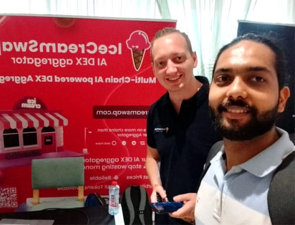 Technoloader at Web3 Dubai Event 2024