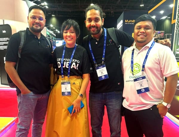 Technoloader at Crypto Expo Dubai 2024