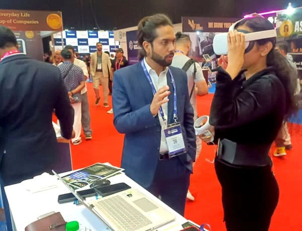 Technoloader at Crypto Expo Dubai 2023