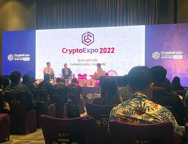 Technoloader at Crypto Expo Asia Singapore 2022