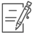 Project requirements submission icon