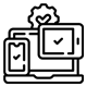 Multi-Platform iOS and Android App Development icon