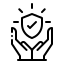 Trusted and Verified User Authentication icon