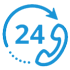24/7 support icon