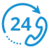 24/7 support icon
