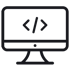 Custom Web Development services icon