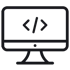 Custom Web Development services icon