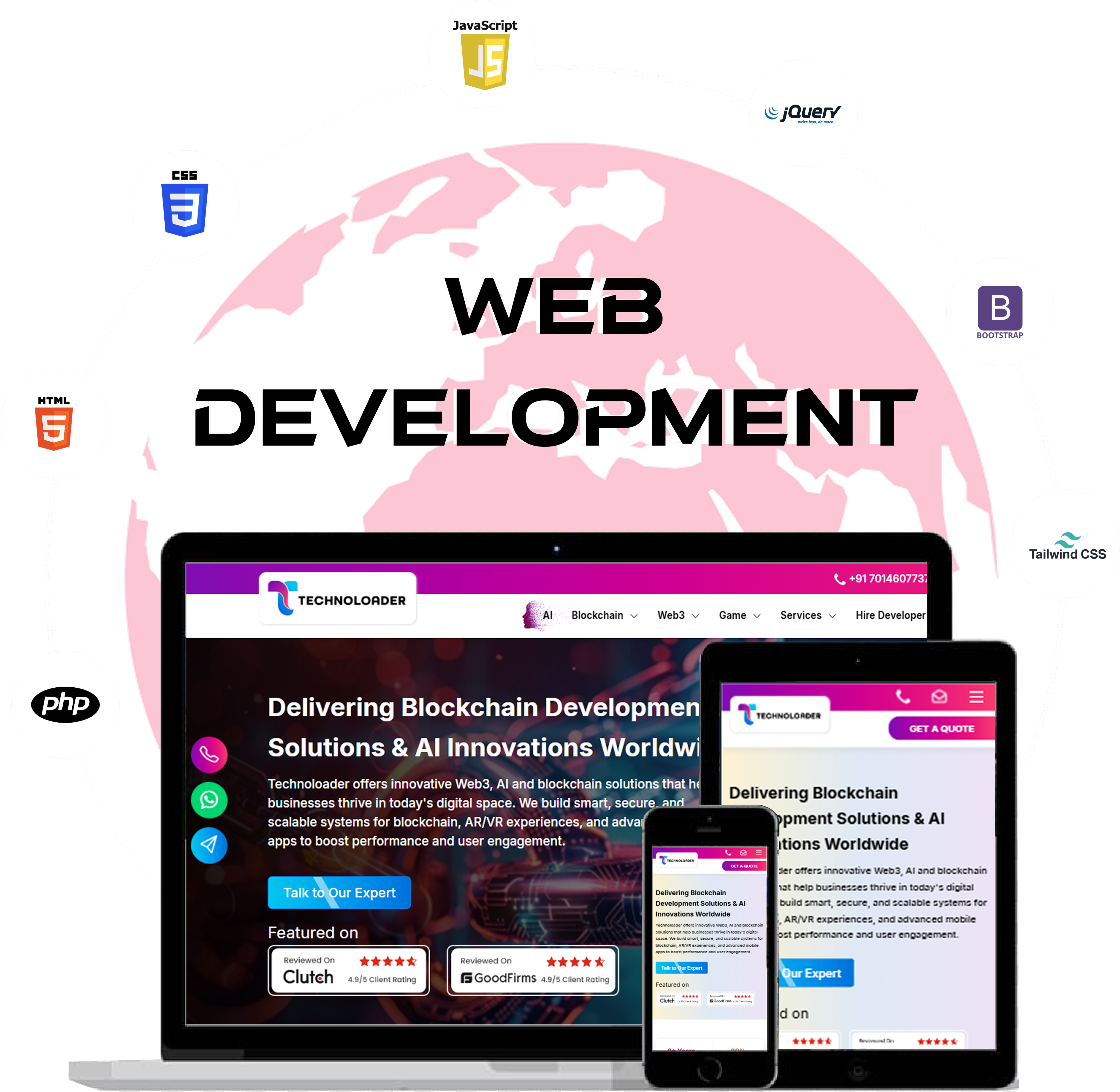 Web development image