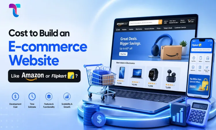 Cost to Build an E-commerce Website Like Amazon or Flipkart