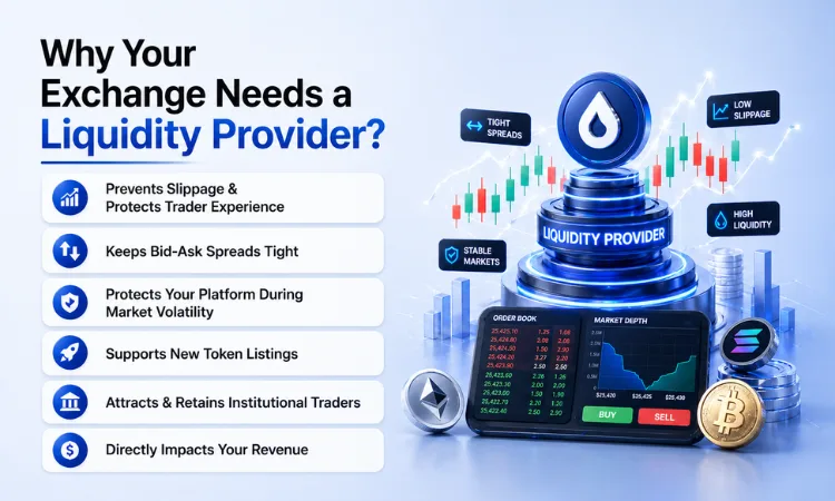 Exchange Needs a Liquidity Provider