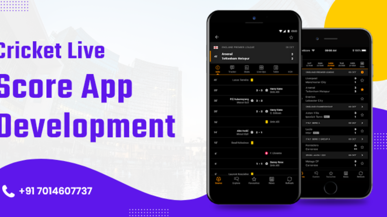 Cricket Live Score Application Development Company