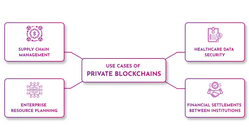 Use Cases of Private Blockchains