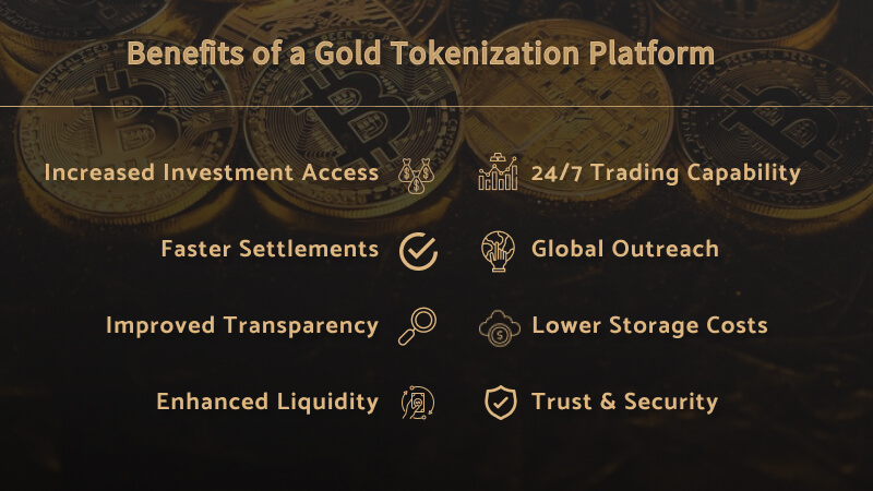 Benefits of a Gold Tokenization Platform