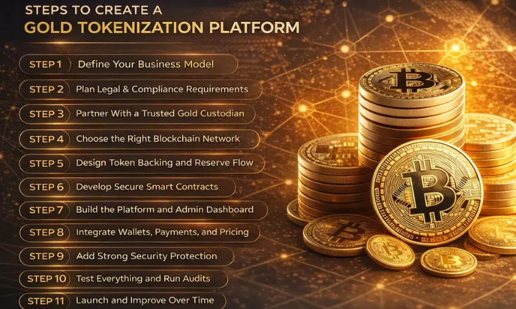 Step by Step to Create a Gold Tokenization Platform