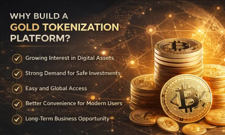 Why to develop a Gold Tokenization Platform