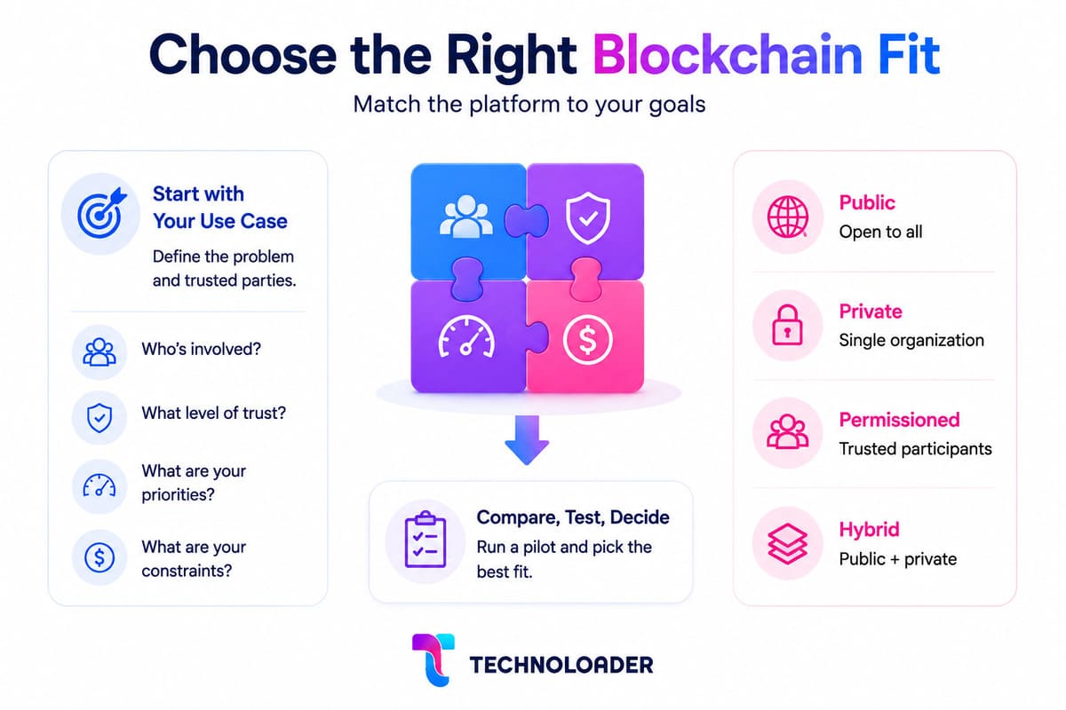 Choosing the right blockchain for your project
