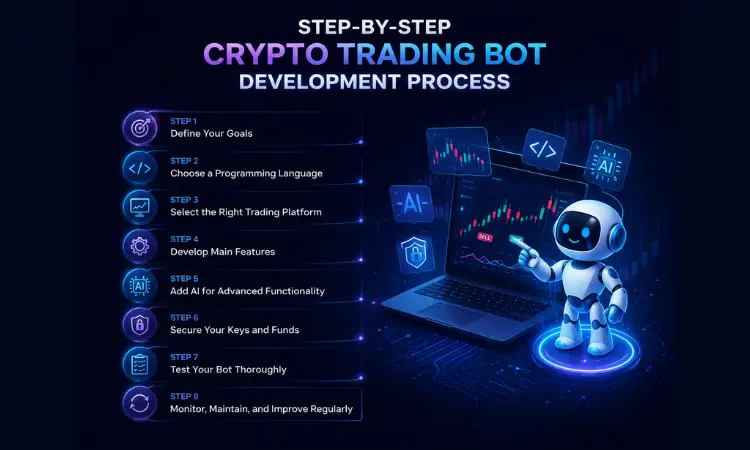 Crypto Trading Bot Development Process