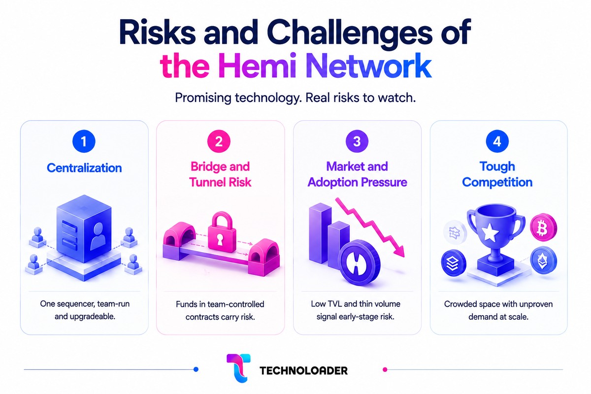 Risks and challenges of the Hemi Network blockchain
