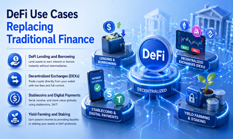 DeFi Use Cases Replacing Traditional Finance