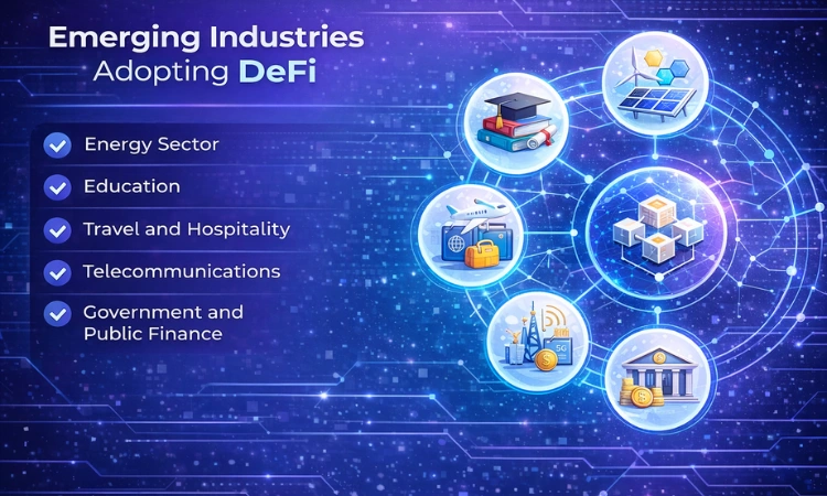 Emerging Industries Adopting DeFi Image
