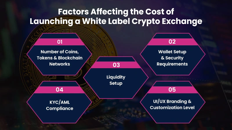 Factors that Affecting the Cost of Launching a White Label Crypto Exchange platform