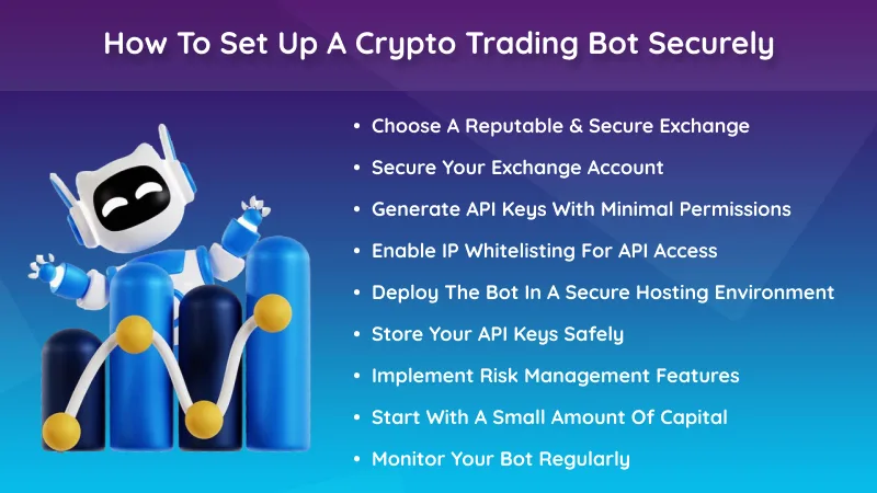 Steps of Set Up a Crypto Trading Bot Securely