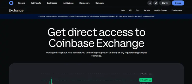 coinbase exchange image