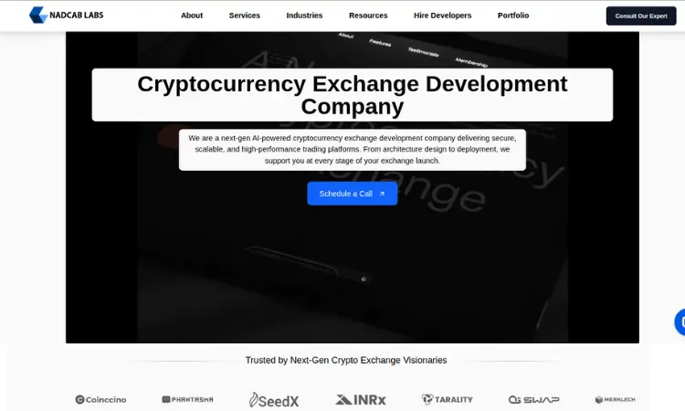 Nadcab labs exchange