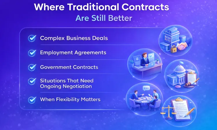 Key Points Where Traditional Contracts Are Still Better