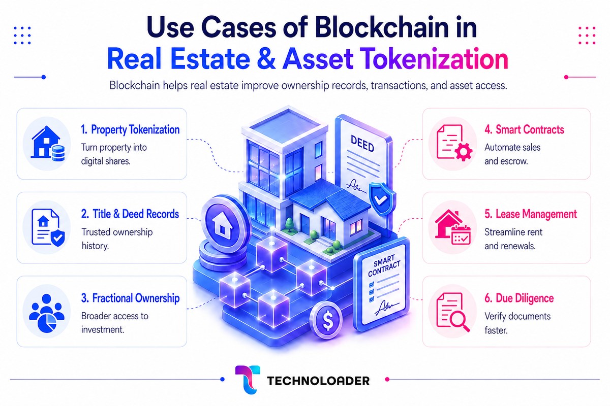 Blockchain use cases in real estate and asset tokenization